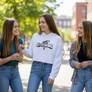 JR Steelheads BHH Team Store Girls Cropped Fleece Hoodie