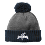 JR Steelheads Team Store- New Era  Embroidered Cuffed Color Block  Beanie