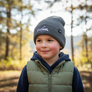 JR Steelheads Team Store- North Face Embroidered Rib Beanie