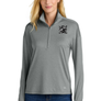 Rocky/Eagle Embroidered Women's 1/2 Zip Pullover